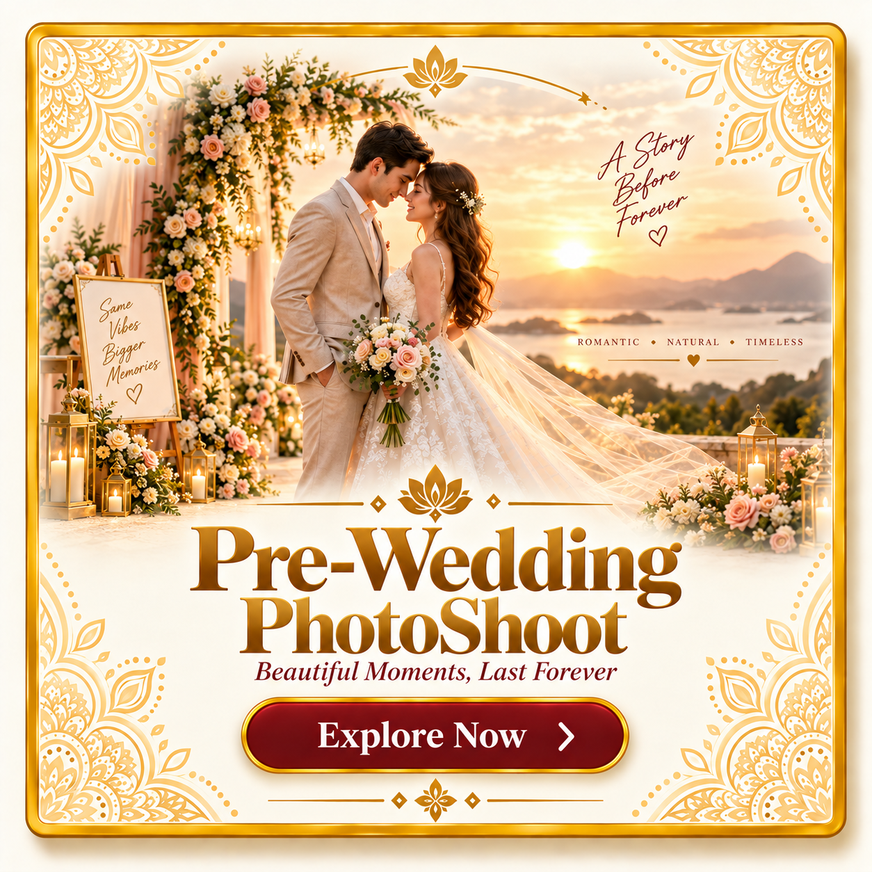 pre-wedding shoot